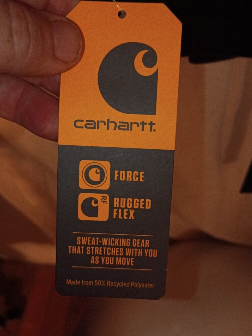 Carhartt Women's XSmall Joggers Force Scrub Pants NWT in Black - Picture 2 of 3